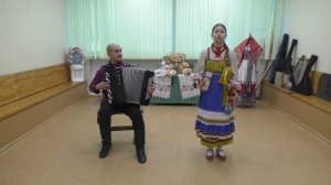 Как под яблонькою - свадебная песня Самарской области. Зайцева Арина, 12 лет.