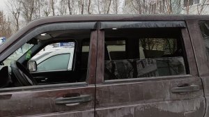 Работа штатного ЦЗ(открытие и закрытие окон) на УАЗ Патриот 2017 года.