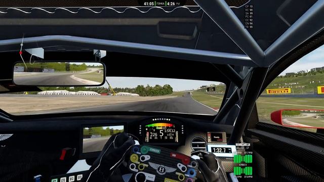 SimCentral Race 60 min | Nurburgring | Bentley Continental GT3 смотреть онлайн