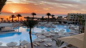 Beach Albatros resort Hurgada вид из номера стандарт в главном корпусе