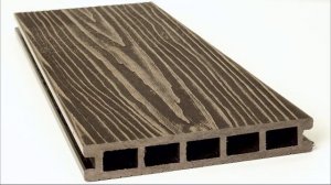 Доска RusDecking UnoDeck ULTRA пустотелая, Венге
