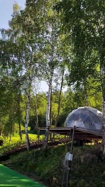 Все условия для качественного отдыха на воде - в глэмпинге НА РЕКЕ #отдыхнаволге #плавучийдом #отды