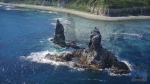 Знаменитые кекуры "Два Брата" на Рудной пристани