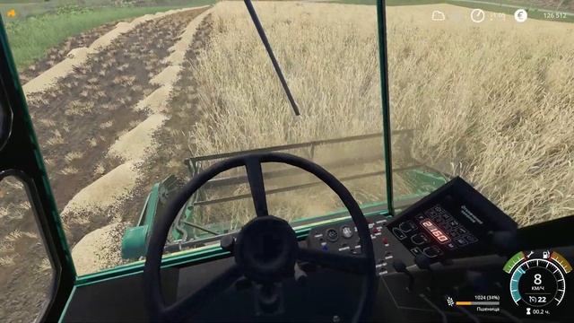 fs19 борьба с травой.и начало уборки урожая!!! смотреть онлайн