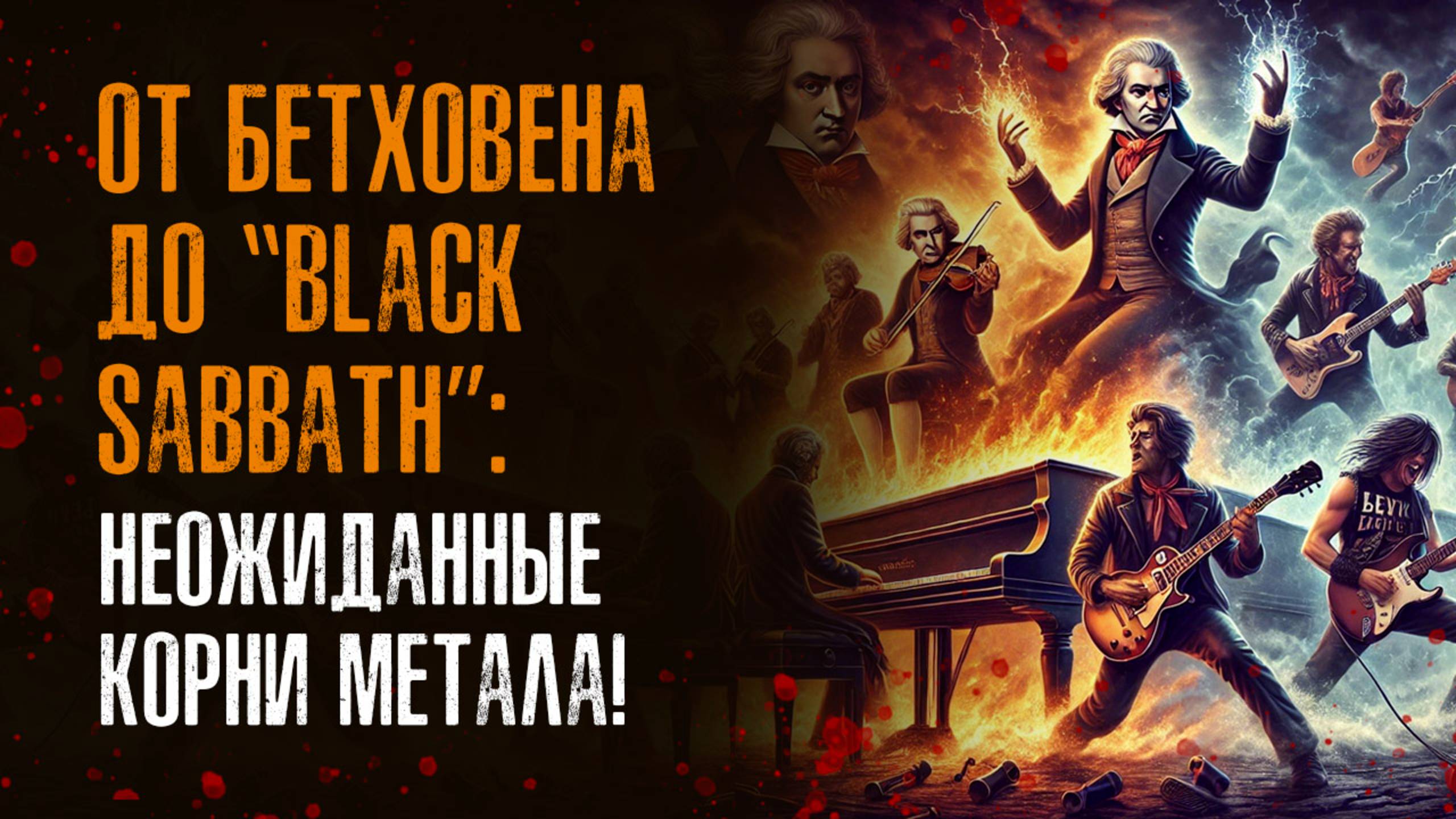 От Бетховена до Black Sabbath: неожиданные корни метала!