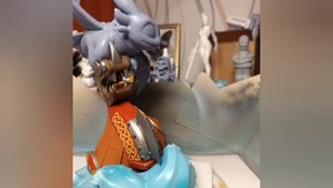 Печатаю и расписываю Беззубика (Как приручить дракона)