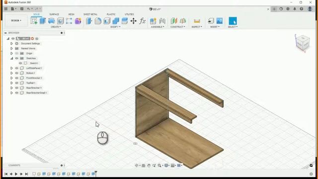 Parametric Cabinet on Fusion 360 - Building a Kitchen Cabinet Library - 1
