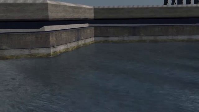 Test n° 5  - Atlantis - Vagues - Cinema 4D [HD] смотреть онлайн