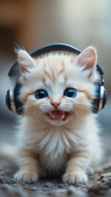 Sunshine! Let’s rock, little kitty! #cute #cat #kitten смотреть онлайн