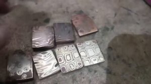 Мокуме гане, 4 опыт.