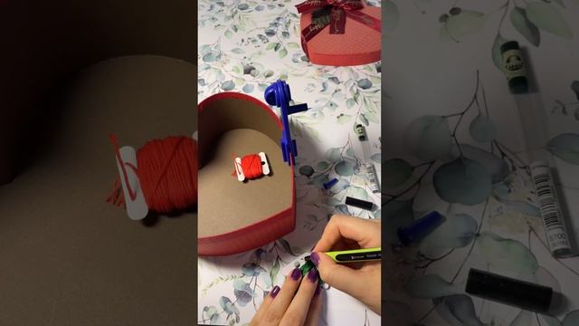 Нити Мулине | Приспособление для намотки Мулине | Хранение нитей смотреть онлайн