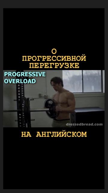 О ПРОГРЕССИВНОЙ ПЕРЕГРУЗКЕ простыми словами. Перевод на английский