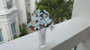 Своими руками цветы из пластиковых бутылок 🩵🩵🩵