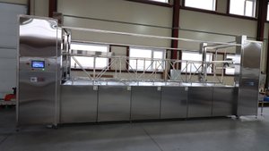 Ультразвуковая линия очистки с автоматическим порталом - 6 позиций