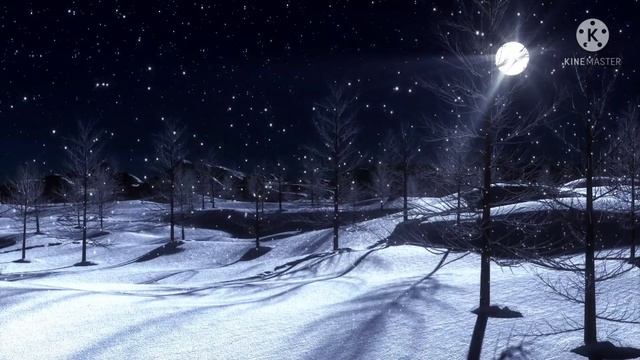 Звуки метели в снежную ночь.