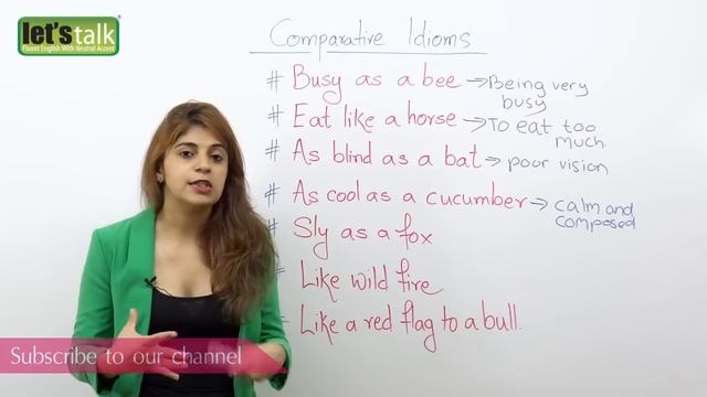 Comparative Idioms in English - English Vocabulary & Grammar lesson смотреть онлайн
