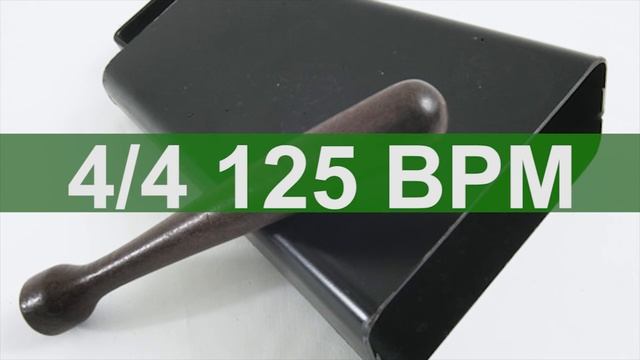 🔴 125 BPM Campana y Clave Metronome смотреть онлайн