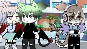 Неопределённый цвет крыльев ~меме гача лайф~