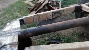 лесовоз на уаз,сварка водилы.