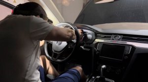 Пассат б8 зняття панелі приладів / Passat B8 dashboard removal