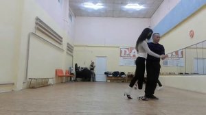 танец ЗУК протанцовочка DancA 07 10 16 Гомель, Слава-Марина, Андрей-Таня