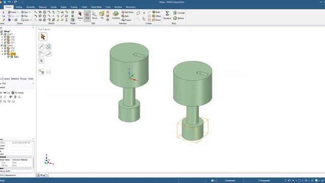 Ngắt liên kết các chi tiết, cụm chi tiết (Component) trong Spaceclaim смотреть онлайн