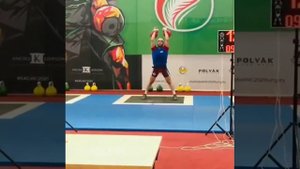 Мовсар Сулейманов стал чемпионом мира по гиревому спорту