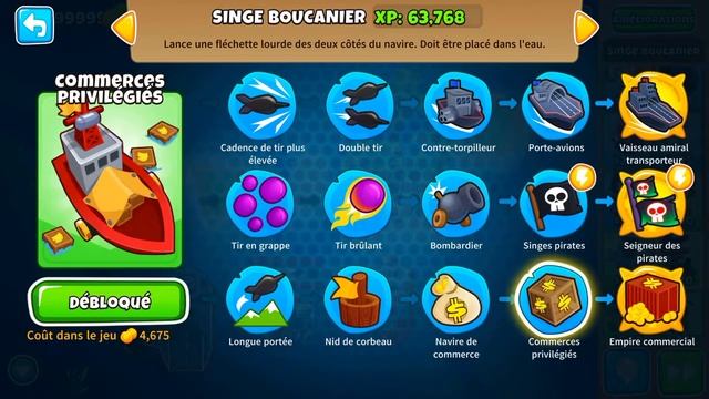 Bloon TD 6 : Présentation rapide, du singe boucanier. смотреть онлайн