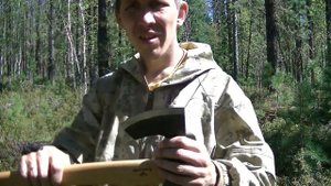 Промысловый топор Соболь от Топорсиба. Обзор, тестирование в лесу.