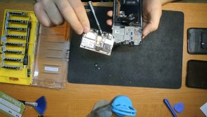 Разборка Pocophone F1. Медная трубка внутри. Замена Модуля Pocophone F1