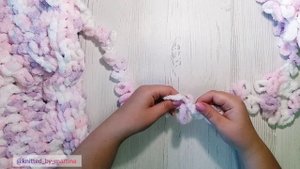 Как присоединить нить пряжи Alize Puffy
