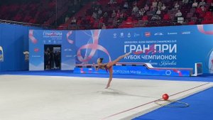 Первое выступление гимнастки Академии Марии Борисовой из Санкт-Петербурга после победы