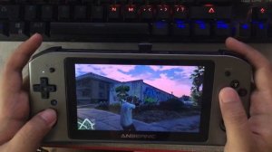 GTA 5 on Anbernic Win600 low setting