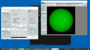 Быстрая обработка видеоролика Солнца с цветной астрокамеры