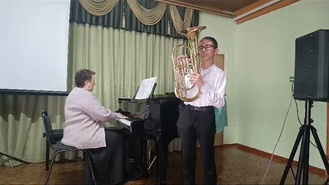 Ерохин Владимир. Романс Спендиарова. Преподаватель Ефремов Д.С.