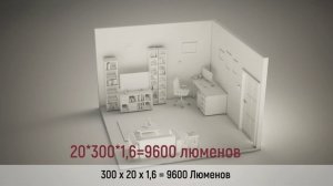 3D анимация "светодиодные ленты" Бауцентр