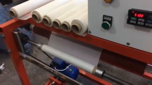 Перемотка бумаги на втулку