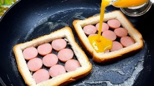 Вкусно!!!Простой✨🔥ЗАВТРАК🔥✨ За несколько минут 🤌✨