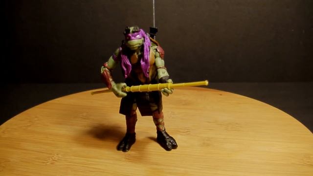 TMNT Ninja Turtles 2014 DONATELLO movie line. Toy review смотреть онлайн