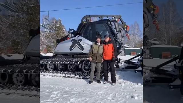 PRINOTH LEITWOLF. Test Drive in Russia