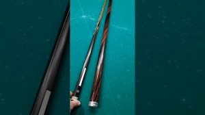 🔥Кий цельник из чёрного Африканского эбена работа Р.Королёва сделан под заказ!💥💥💥