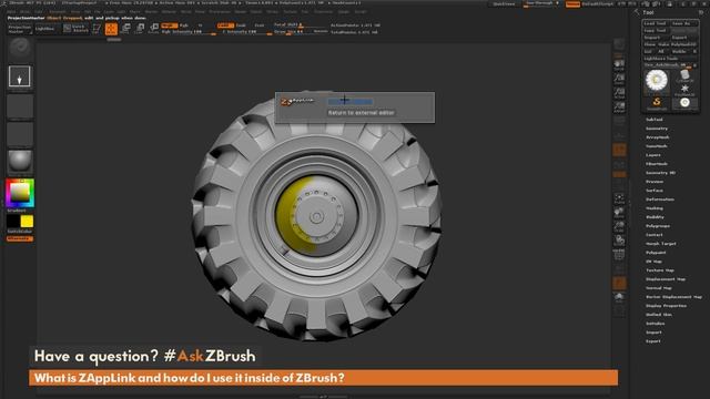 #AskZBrush: “What is ZAppLink and how do I use it inside of ZBrush?”