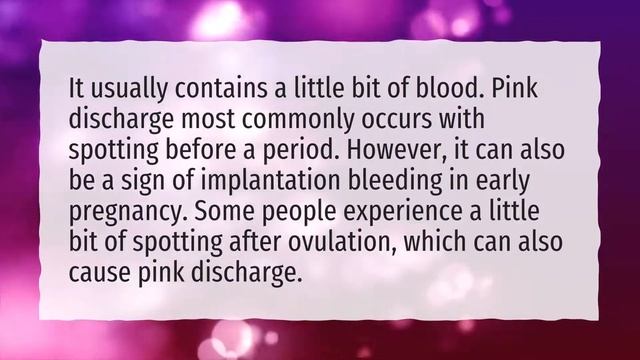 When I wipe its light pink but no period? смотреть онлайн