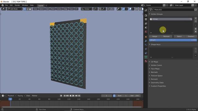 Deform one object with another in Blender