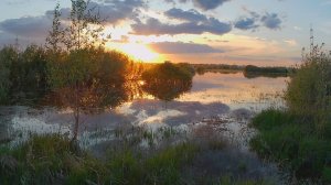 Майский заход на трубы в районе Затона.