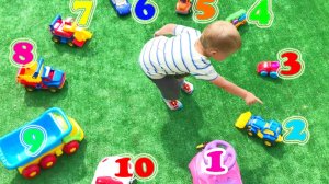 Считаем от 1 до 10 | Учим Цифры | Развивающие видео для самых маленьких