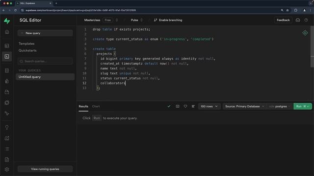 15.-Use-Supabase-SQL-Editor-to-Create-Tables-and-Rows смотреть онлайн