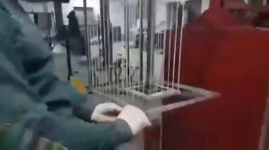 Свечной станок для маканых конусных свечей МРК-75. Процесс намотки рамок.