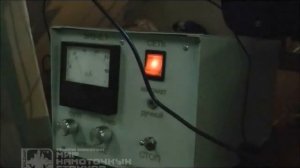 Намотка оптоволокна на комплексе прецизионной перемотки оптоволокна