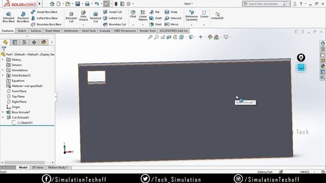 Linear Patterns in SolidWorks 2020 | Lesson 14 | SolidWorks Tutorials Tamil